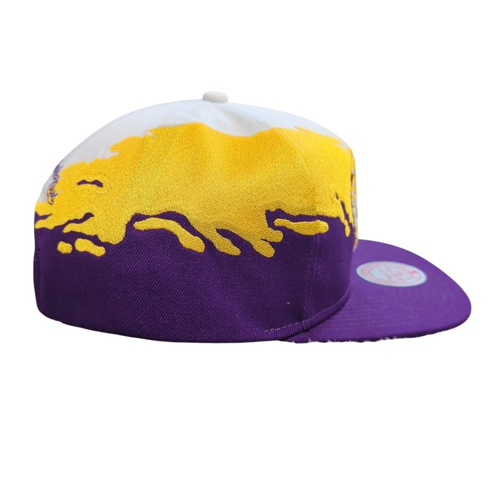 Mitchell & Ness Louisiana State University Tigers Paint Snapback NCAA Cap EUC - Picture 5 of 11